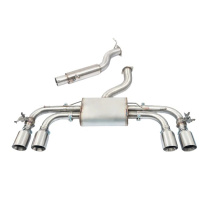 VW Golf R Mk8 2.0 TSI 2021+ Cat/GPF Back Race Sportavgassystem Cobra Sport